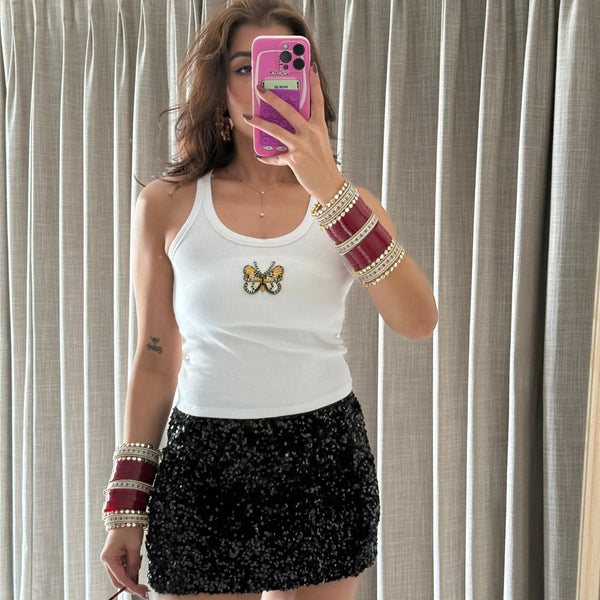 BUTTERFLY TANK TOP