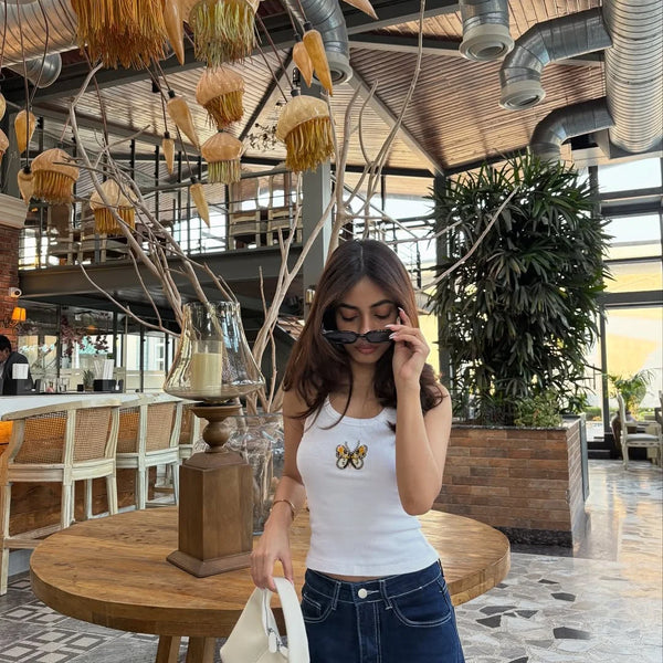 BUTTERFLY TANK TOP