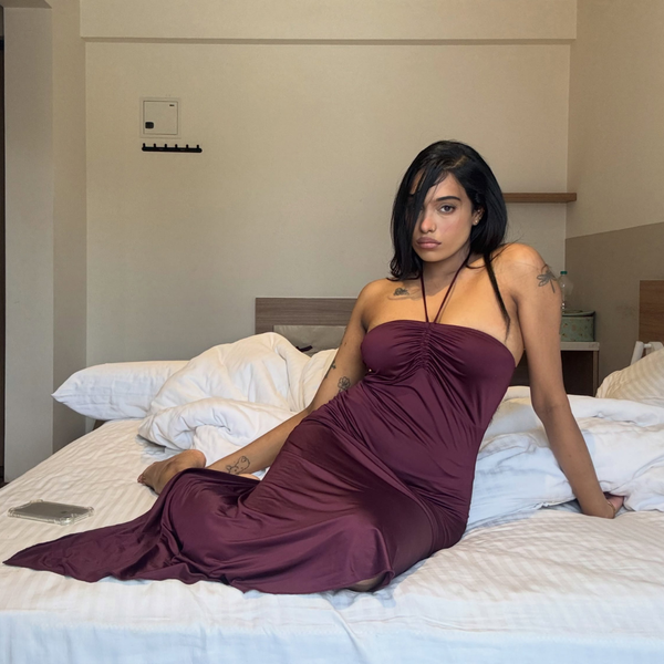 MAUVE DRESS