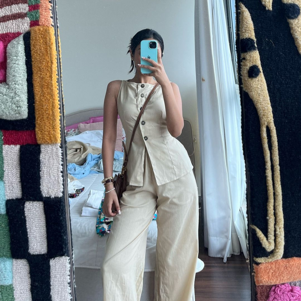 KHAKI WAISTCOAT