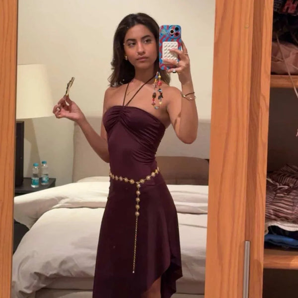 MAUVE DRESS