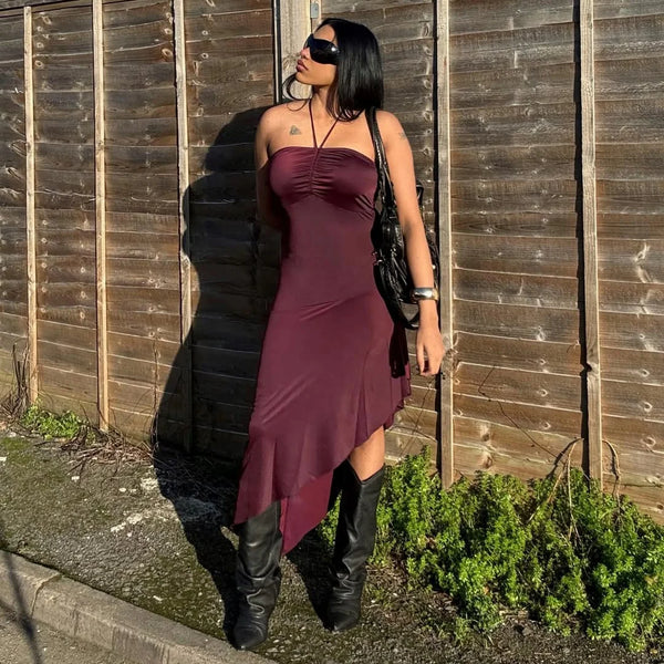 MAUVE DRESS