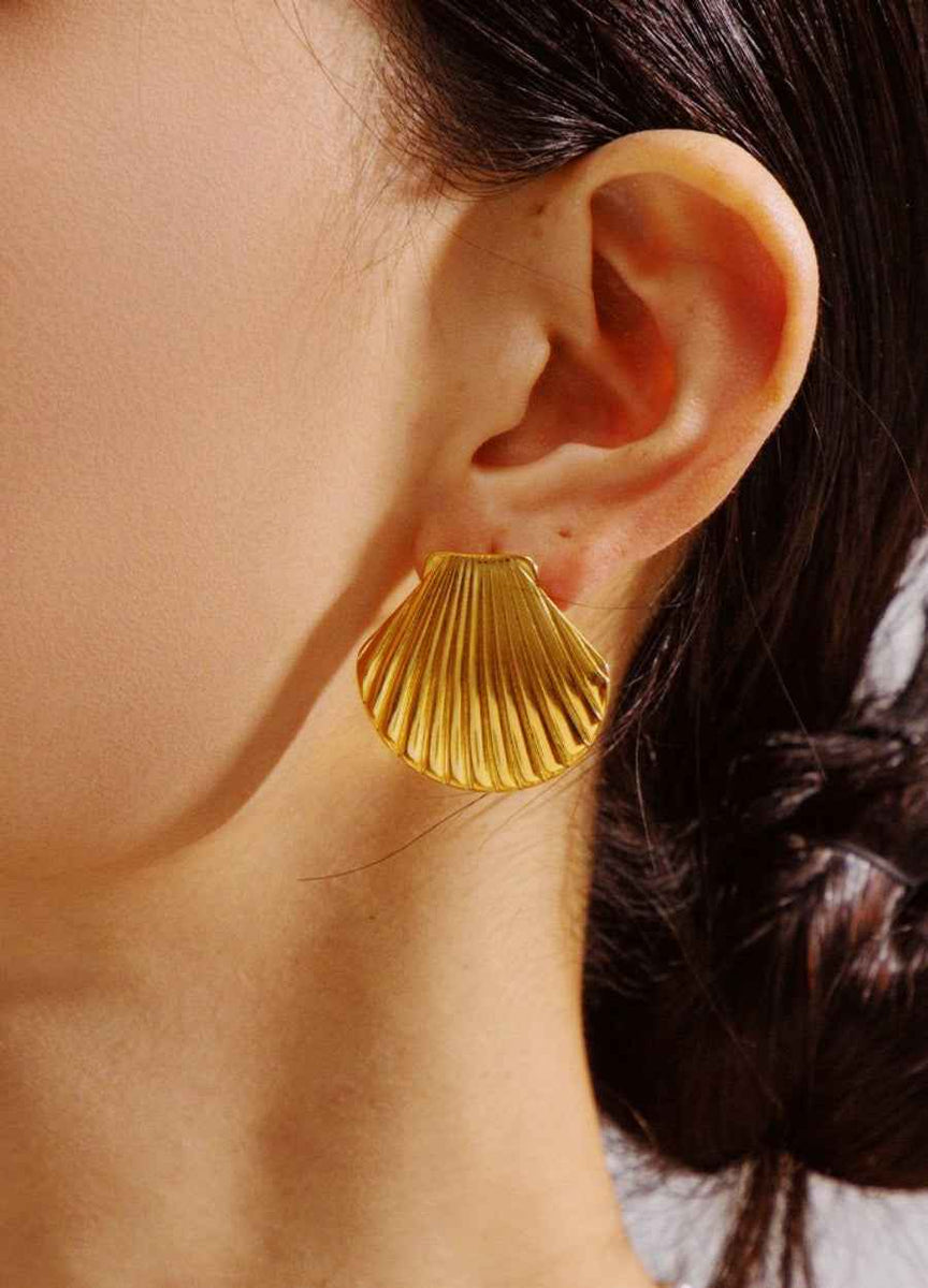 SEA-SHELL EARRINGS – nefsfinds